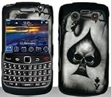 Spade Skull Hard Snap On Case Cover Faceplate Protector for Blackberry Bold ....