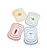 Kitchen & Housewares : SiliconeZone Non-Skid Set Of 4 Cocktail Bar Boards.