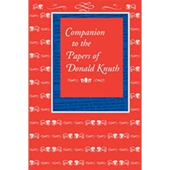 Companion to the Papers of Donald Knuth (Csli Lecture Notes)