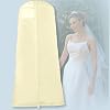 Breathable wedding gown dress garment cover bag 72 inch zip