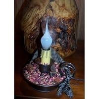 Decor Country Lights... Country Decor Western Lighting with Silicone Dipped Light Bulb ~ Small Quaker Lamp