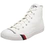 Pro-Keds Royal Hi Canvas Sneaker,White,Men's 8.5 M/Women's 10 M
