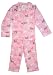 Bellepointe WILD HORSES Girls Pink Flannel Pajamas