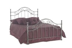 Fashion Bed Group Kensington Beds with Frame, Dusty Silver