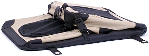 Gardner Pet THE BEST Standard Size Foldable Soft-Sided with Metal Brace Pet Travel Carrier, Tan