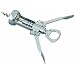 Alegacy 1141 Professional Plated Corkscrew and Cap Lifter, 6-Inch, Chrome