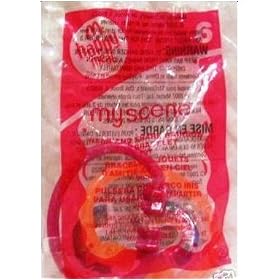 2007 McDonalds Happy Meal Toy MyScene #6 Wear And Share Rainbow Toy Bracelet with Charm