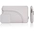 Kamor&reg; 13 13.3 inch MacBook Air Macbook Pro Canvas Fabric Sleeve Case Cover Shell with bonus adapter bag - Superior Protection Laptop Sleeve Case Bag/ Notebook Computer Case(Gray)