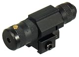 UTG Combat Tactical Adjustable Red Laser Sight with Airgun/.22 Ring