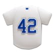 CAPerz - Baseball Jersey No. 42 - White/Blue/White