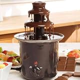 Fontaine à Chocolat pvc / inox (emballage boîte blanche) -Adapatateur de prise ANGL/ FR