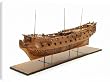 Canvas Prints of Ship of 50 guns, port 3/4 bow from National Maritime Museum