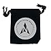 North Arrow Shop Nail Cross Necklace Psalm 23:4, Stainless Steel, Christian Bible Verse with Chain