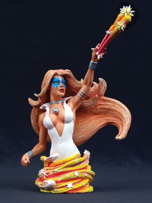 Childrens Toyshop  Toys : Marvel Universe: Dazzler Bust