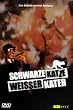 Schwarze Katze, wei�er Kater
