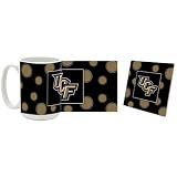 Central Florida Knights Polka Dots Mug and Coaster Set