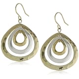 14kt gold baby earrings Kenneth Cole New York Two-T