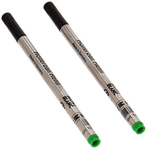 Mont Blanc Rollerball Refill, M 2X1, Fortune Green (105161)