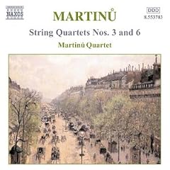 String Quartets Nos. 3 and 6 (Martinu Quartet)