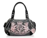 Juicy Couture Scottie Embroidery Baby Fluffy Bag, Heather Prestige