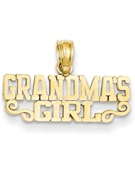 14k Grandmas Girl Pendant Cyber Monday Special