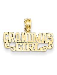 14k Grandmas Girl Pendant