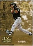 Mike Lowell Florida Marlins 2005 Leaf Century Post Marks Gold #180 Baseball Card
