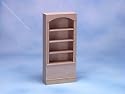 Unfinished Furniture - Bookshelves Dollhouse Miniature