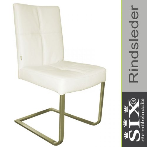 Freischwinger Lederstuhl Libero