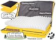 Pet Gear Nature's Foundation Dog Bed - Orthopedic Foam Pad - Excellent Support System - Reversible, Washable, Attractive - X-SMALL - Harvest Gold