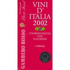 Gambero Rosso - Vini d'Italia 2002 (Einkaufsf�hrer)