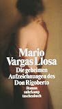 Die geheimen Aufzeichnungen des Don Rigoberto: Roman - Mario Vargas Llosa