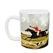 Encouraging Hounds, 1839 (oil on panel) by John Frederick Herring Snr - Mug - Standard Size