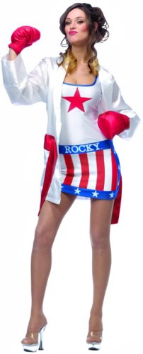 Women's Rocky Boxer Halloween Costume (Small 4-6)