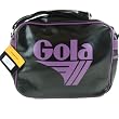 New Gola Black Purple Redford Retro Shoulder Record Bag