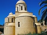 The 17th Century Venetian Built Christian Monastery of Agias Triada, Island of Crete, Mediterranean Art Photographic Poster Print by Marco Simoni, 24x18