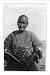 Historic Print (XL): [Famine in China, 1921. Old Chinese woman with armfull of weeds]