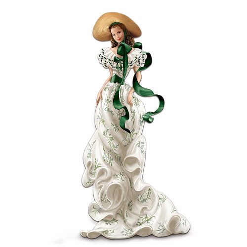 Gone With The Wind Scarlett O'Hara Collectible Figurine: Flower Of The South by The Hamilton Collection