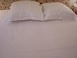 Embroidered Drawnwork Luxury King Size Sheet + Euro Sham Set