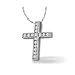 1 ct tw Diamond Cross Pendant