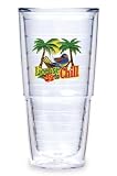 Tervis Tumbler Margaritaville License to Chill 24-Ounce Double Wall Insulated Tumbler, Set of 2