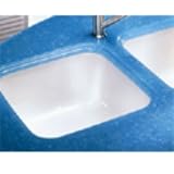 Franke : CCK11015MB 15 Undermount Single Bowl Fireclay Sink