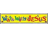 Teacher Created Resources Walk With Jesus Banner, Multi Color (7011)