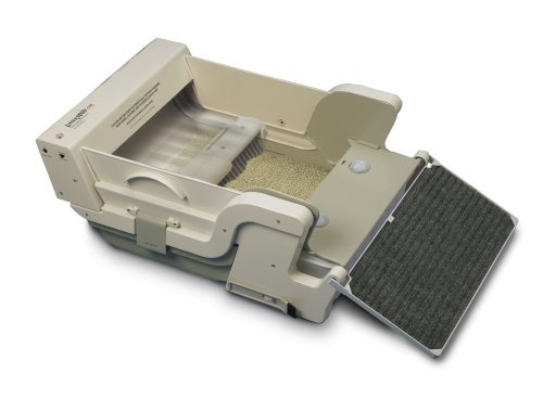 LitterMaid LM700 Self-Cleaning Automatic Litter Box, Sage and Cream