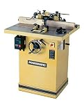 Powermatic 1791274 Model 25A 1/2, 3/4, and 1-Inch Interchangeable Spindle 5 Horsepower Shaper with 1/4-Inch and 1/2-Inch Router Collets, 230-Volt 3 Phase