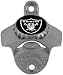 NFL Oakland Raiders Wall Mount Bottle Opener