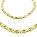 Jewelry : 14K 17'' Satin/Polished Fancy Stampato Necklace