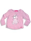 Pop Girlz - Toddler Girls Long Sleeved Crew Neck Tee, Pink