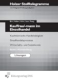Produkt-Bild: Stofftelegramme Kauffrau/-mann im Einzelhandel - L&ouml;sungen Kaufm&auml;nnische Handelst&auml;tigkeit, Einzelhandelsprozesse, Wirtschafts- und Sozialkunde, Baden W&uuml;rttemberg