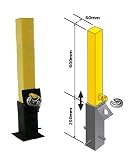 Removable Security Post Bollard Parking